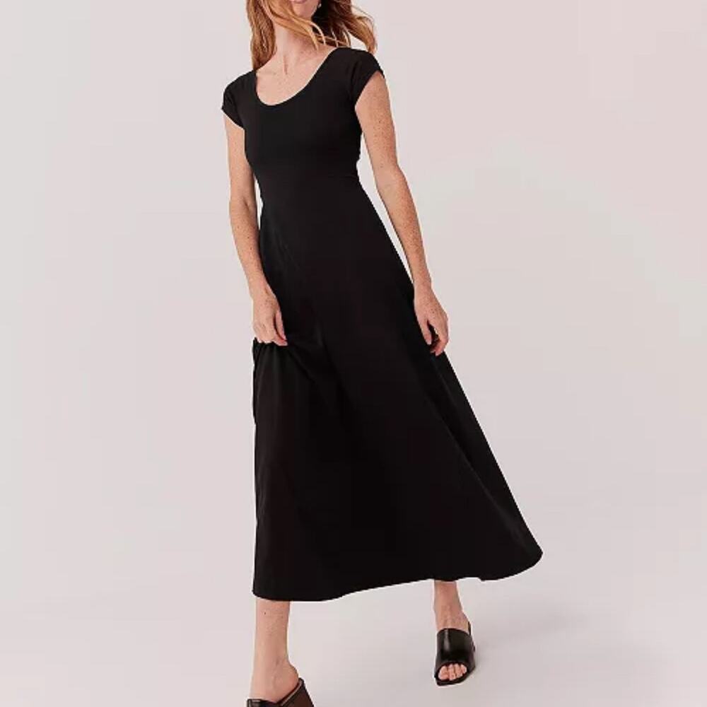 Pact Open Back Maxi Dress